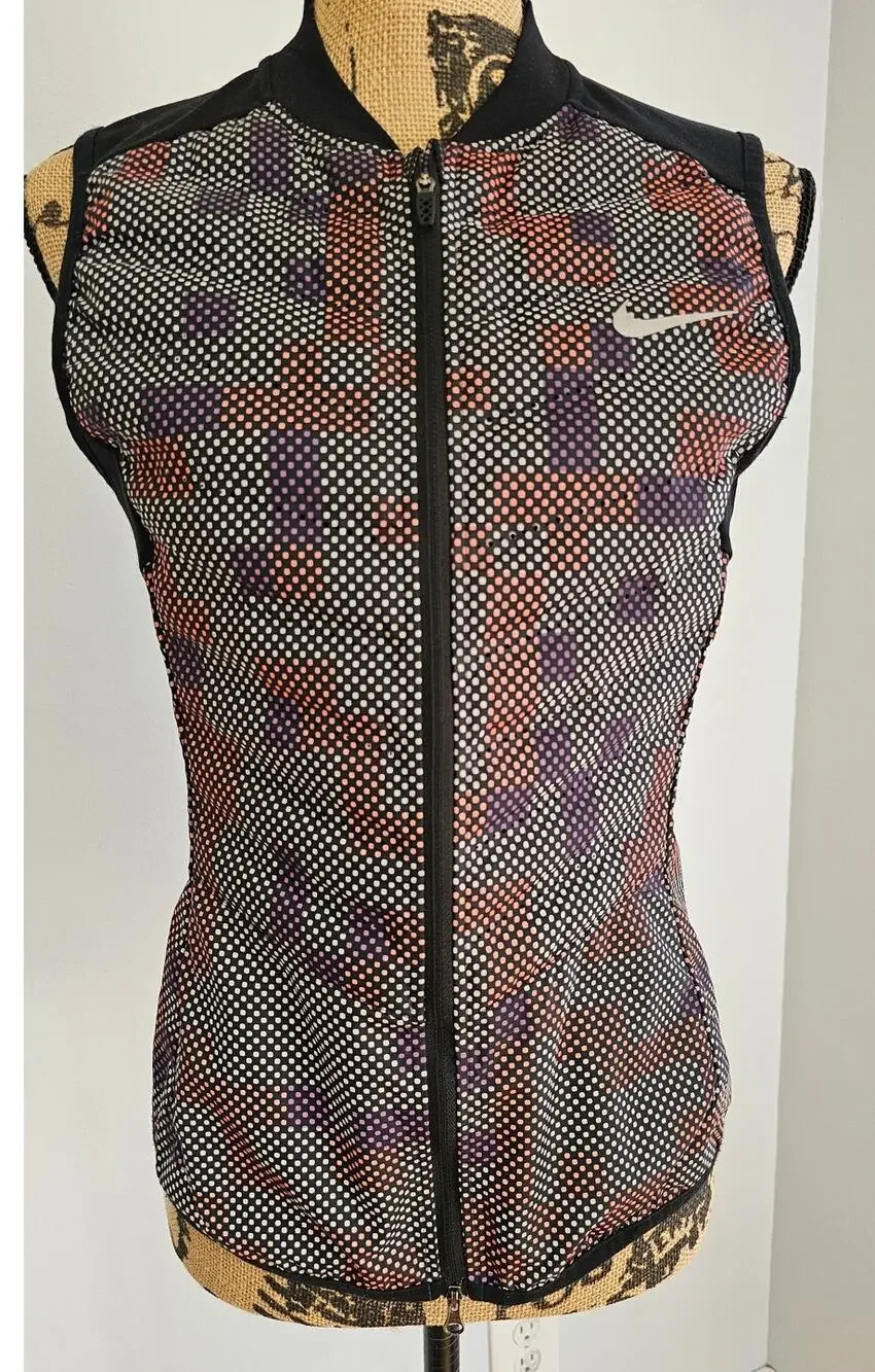 NIKE AEROLOFT DOWN VEST RUNNING JACKET  REFLECTIVE 3M 800, Sz S